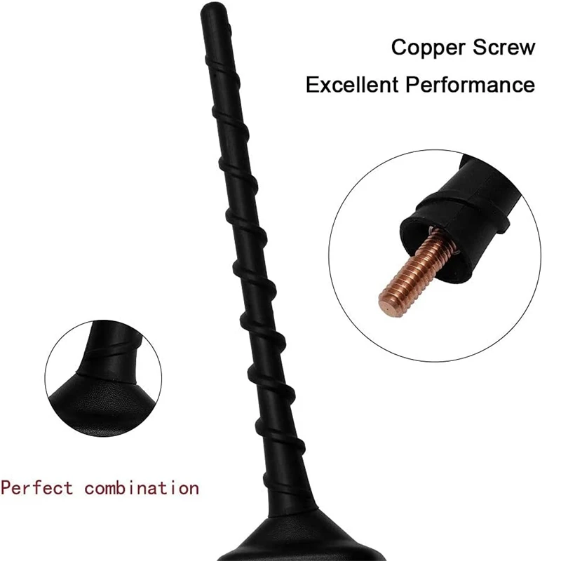 Truck car antenna Short truck antenna for Ford F150 Dodge ram 1500 7 Inch radio car antenna for optimized FM AM reception auto outdoor accessories