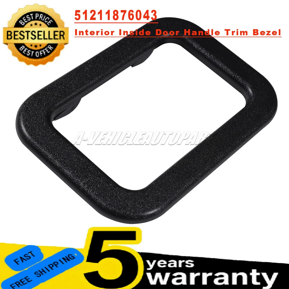 1 Pz Per Bmw E30 E28 E24 E23 318I 325E 325I 325Is 524Td 528E 533I 633Csi Car Interior Door Maniglia Copertura Trim Bezel 51211876043