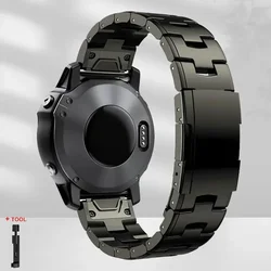 QuickFit Titanarmband - 26mm/22mm Metallverschluss-Uhrenband