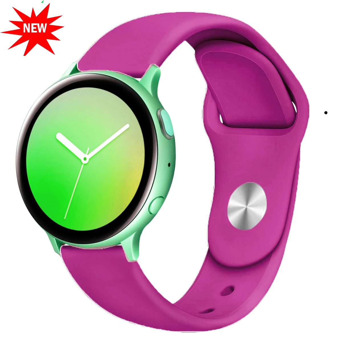 Silicone Replacement Watch Band, 20mm/22mm, Multiple Smartwatch Compatibility