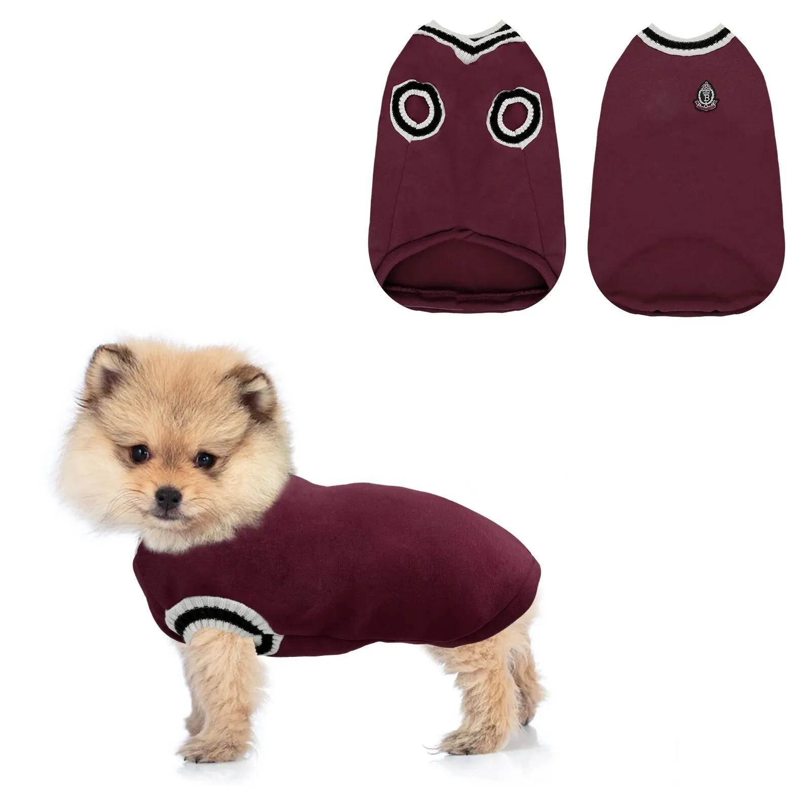 Dog Clothes Pet Autumn Winter Vest 4XL 1 Piece