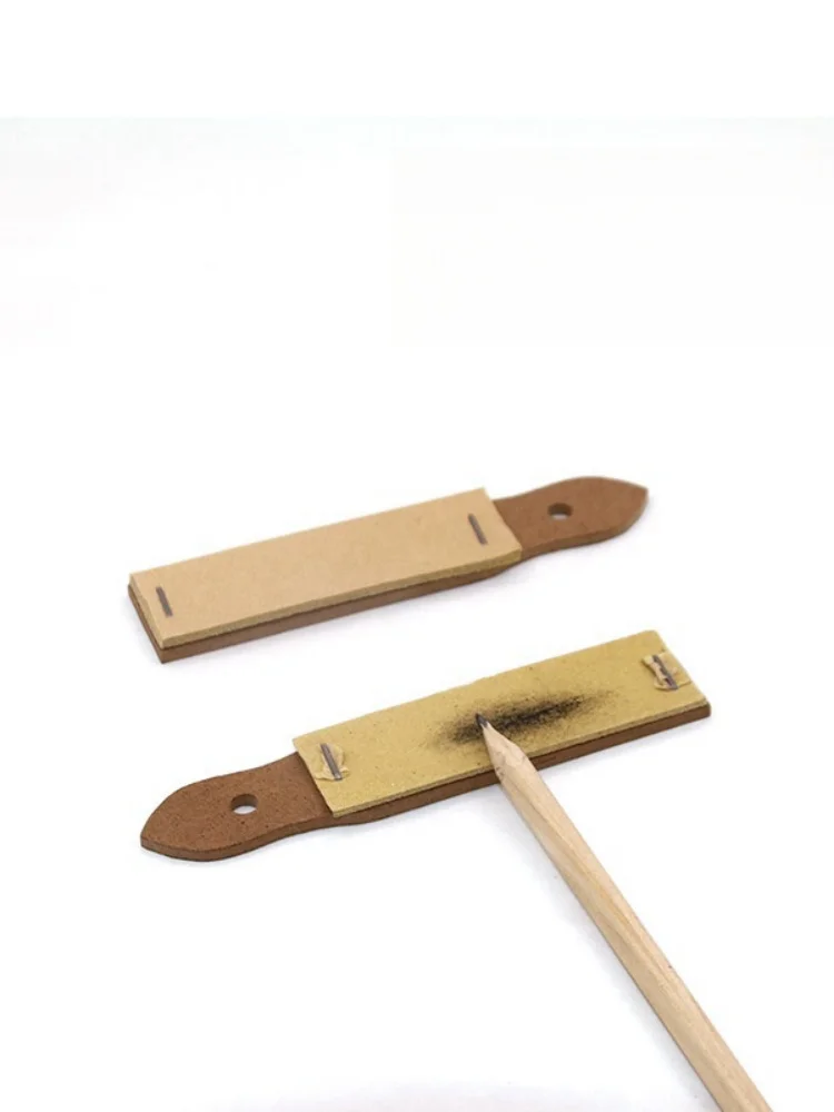 Small pointed sketching pencil sandpaper board Fine art drawing pencil sanding nib sandpaper 6