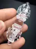 Natural Clear Crystal Quartz Rock Stone Carved Vajra Dorje Phurpa Dagger Pendant 5