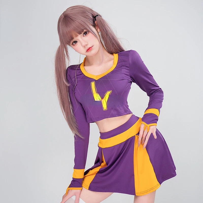 Football Baby Cheerleader Uniform Ball Game Cos Women's Team Uniform Basketball Cheerleader Competition Clothing