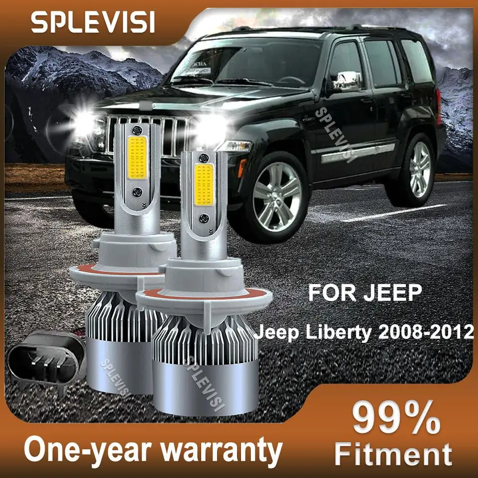 

Лампы головного света для Jeep Liberty 9008-6000 Jeep Patriot 2008-2012, 2 шт.