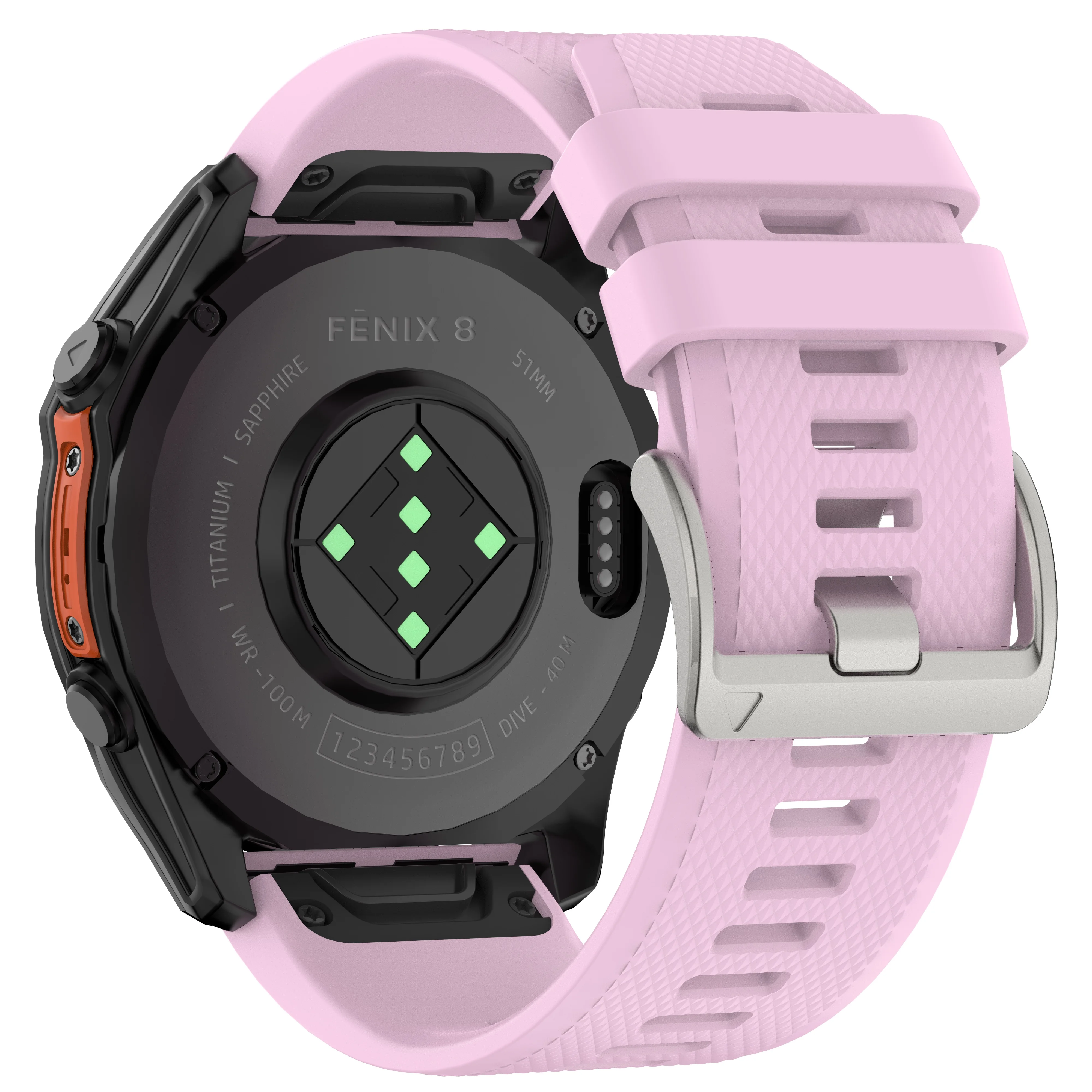 Versatile QuickFit Silicone Watch Band, 22mm/26mm - Premium Sports Replacement Strap