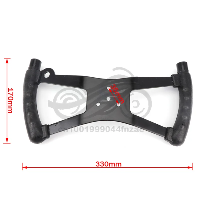 330*170mm Go Kart Steering Wheel Butterfly Style H Style Karting Steering Wheel For Riding Lawn Mower Racing Go Kart Parts intelligent lawn mowing robot crawler remote control mower wireless tractor riding