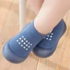 Waterproof Baby Sneakers Spring Summer Newborn Walking Shoes Rubber Bottom Anti-slip Kids Booties Soft Soled Children Socks Shoe 2