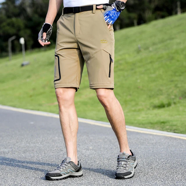 Pantalones Cortos Pantalones De Escalada Hombre Pantalon Moto