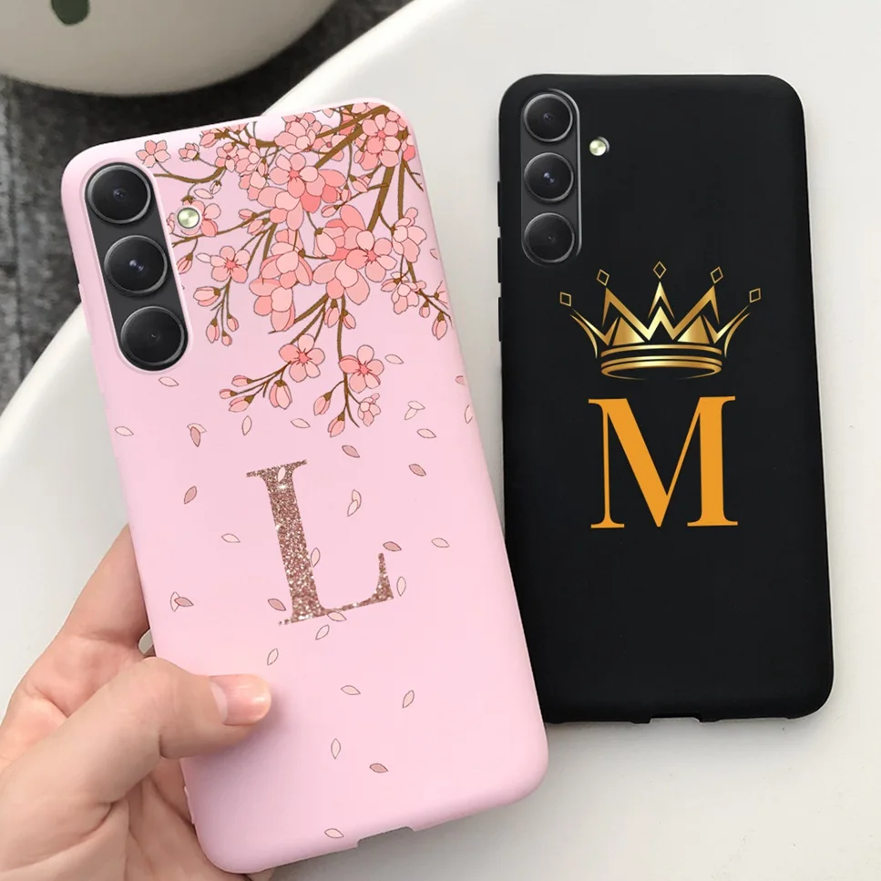 Luxury Crown Fashion Letter Soft Silicone Phone Case Cover