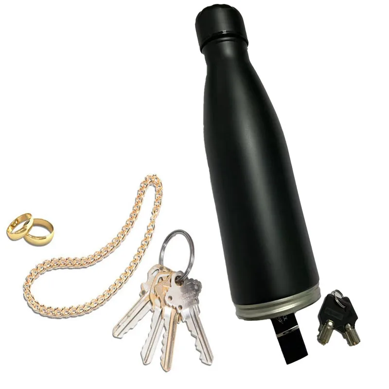 600ml Secret Hidden Safe Water Bottle Safe Money Box Secret Stash Spot Can Hidden Safes Storage Compartment for Cards Keys Cash