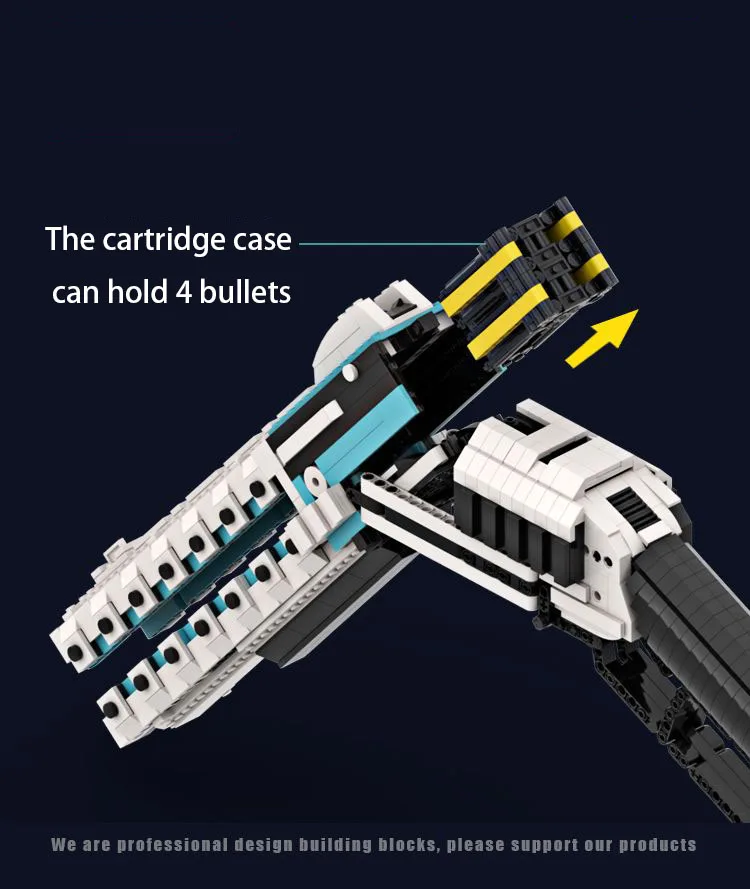 Apex クレーバー パズル玩具 積み木 銃 大きいサイズ1：1