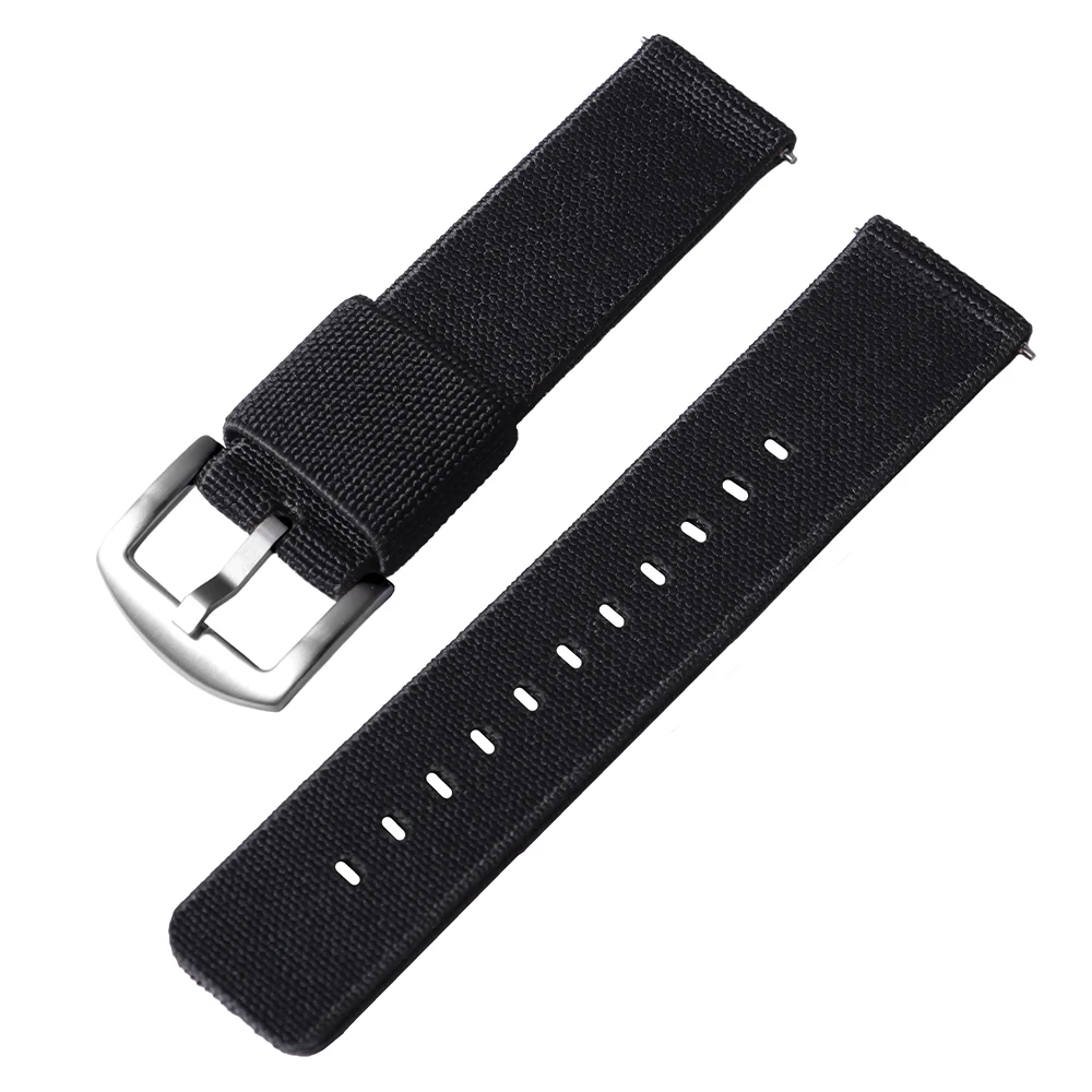 Nylon Braided Sport Watch Strap with Quick Release