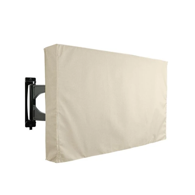 Outdoor TV Cover 52 to 55 Inch Weatherproof, Waterproof Outside TV Covers Heavy  Duty 600D Oxford