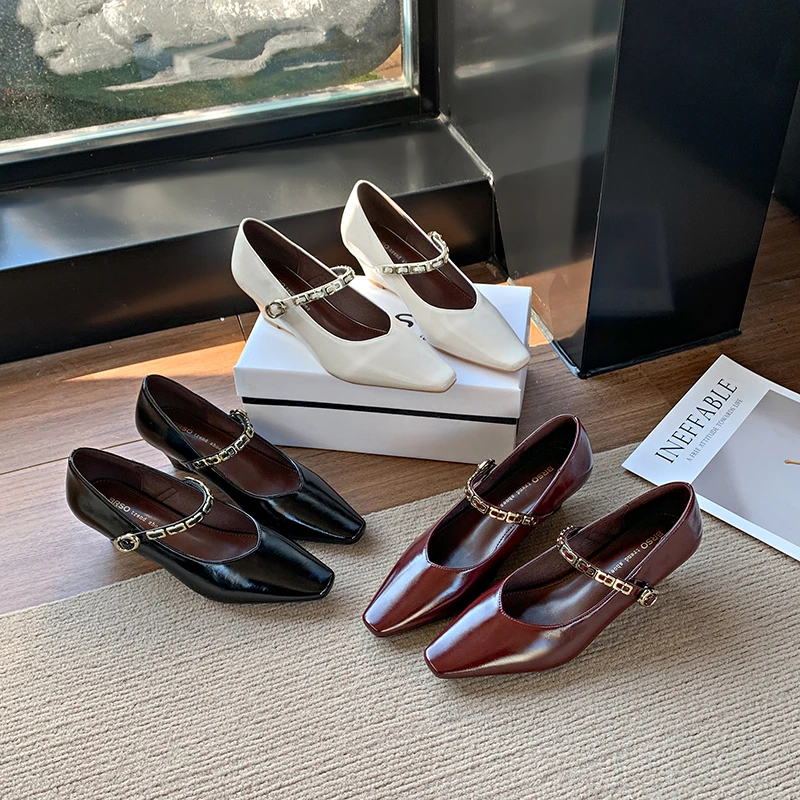 Elegant High Heels French Style Wedding Shoes for Women