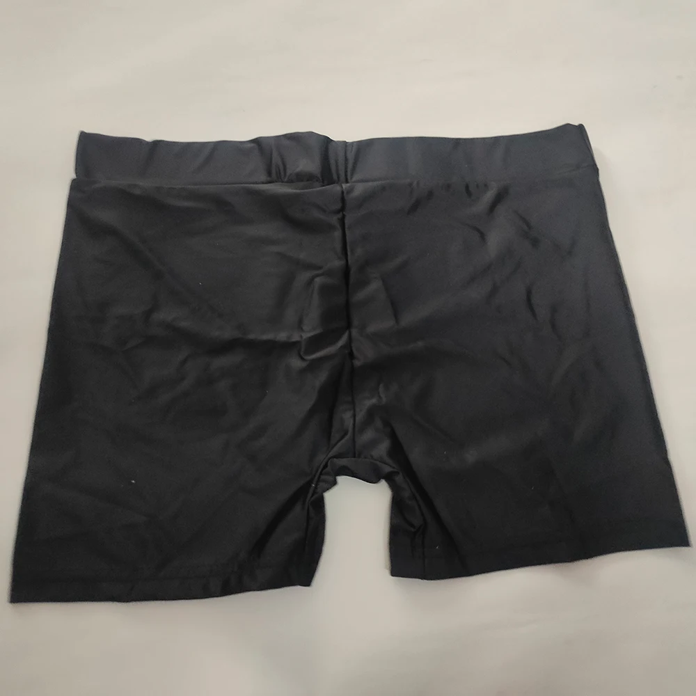 Men's Glossy See Through Underwear Briefs Sexy Plus Size Panties Low Waist Sheer Bottoms