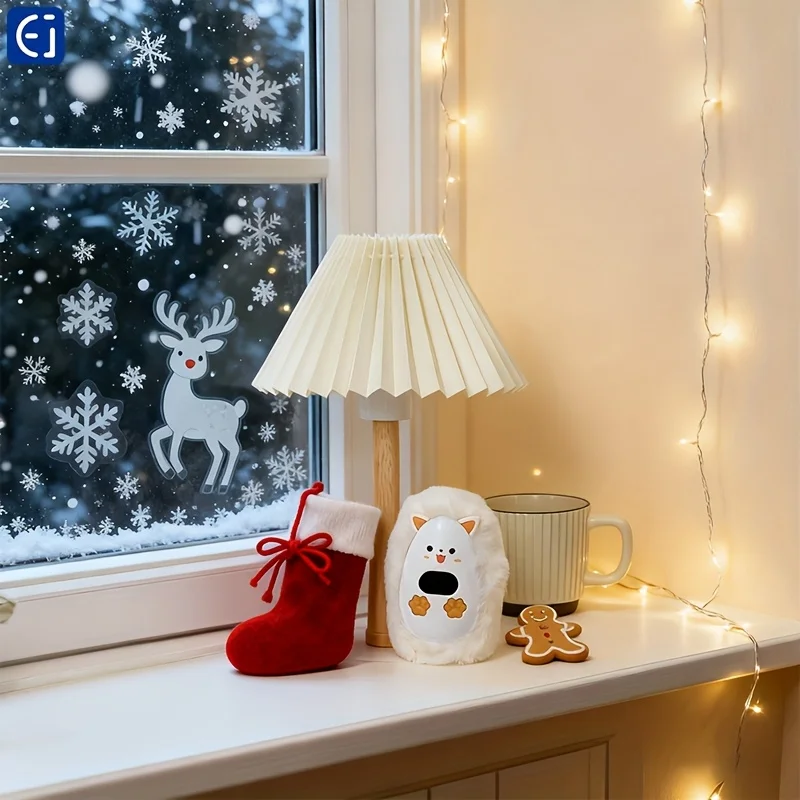 Elektryczny ogrzewacz do rąk USB, ładowany przez USB, inteligentny wyświetlacz cyfrowy, przenośny, odpowiedni do podróży na zewnątrz w zimie