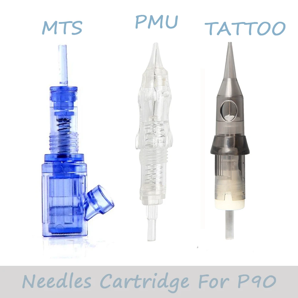 P90 Permanent Makeup Tattoo Kit Include Digital Power Supply Pen 10 Needles