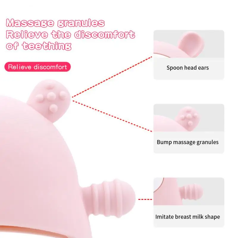 

Newborn Care Gums Soft Flexible Tear Resistant Baby Molars Chew Toys Durable Baby Tooth Grinding Stick Hand Guard Gum