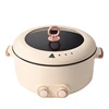 220V Electric Hot Pot Household Food Cooking Machine Multi Cooker 2 Flavor Hot Pot/steaming Cooker/Split Type Pot Available 2