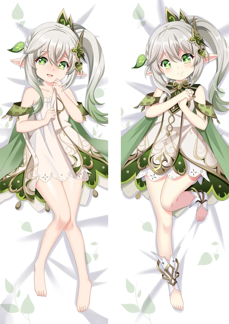 

Anime Impact Nahida Lesser Lord Kusanali Cosplay Dakimakura Pillow Case Hugging Body