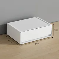 Multifunctional Plastic Stackable Storage Box Stackable Drawer Type Desktop Storage Box Jewelry Containers Bathroom 5
