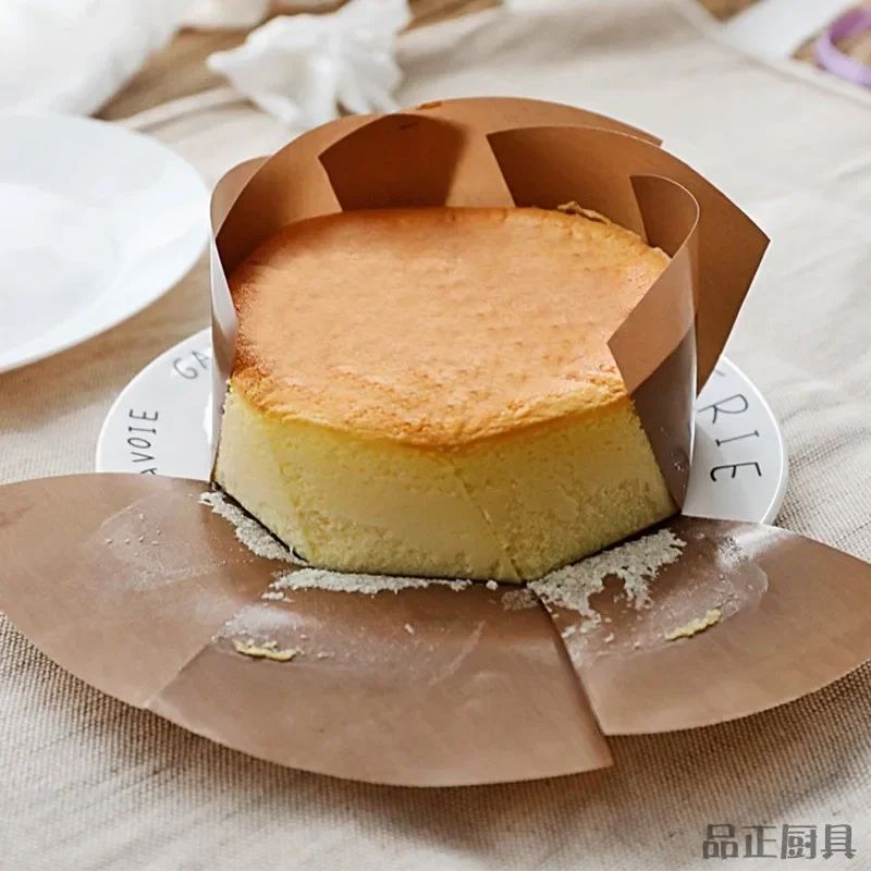 Non stick cake tin liner for 5 to 8 inch cake molds food grade reusable Air fryer oil isolating pad silicone baking mat