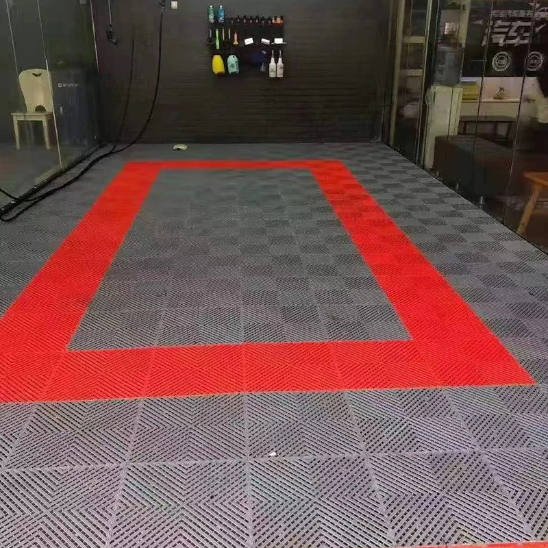 2cm Thickness Wholesale Durable Portable Garage Floor Tiles Pp Plastic