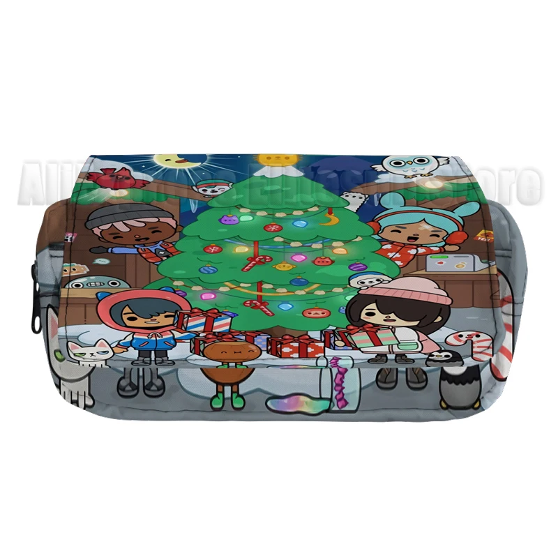 Toca Life World Pencil Case Toca Game School Pencil Box Gift Boys Girls Pencil Bag School Supplies Stationery 3