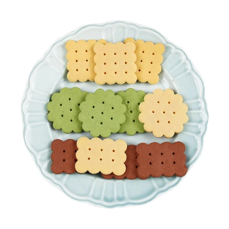 Chocolate Sandwich Cookies Classic Square Round Cookie Cutter Biscuit Mould Pressable Fondant Stamp Cake Decor Baking Supplies