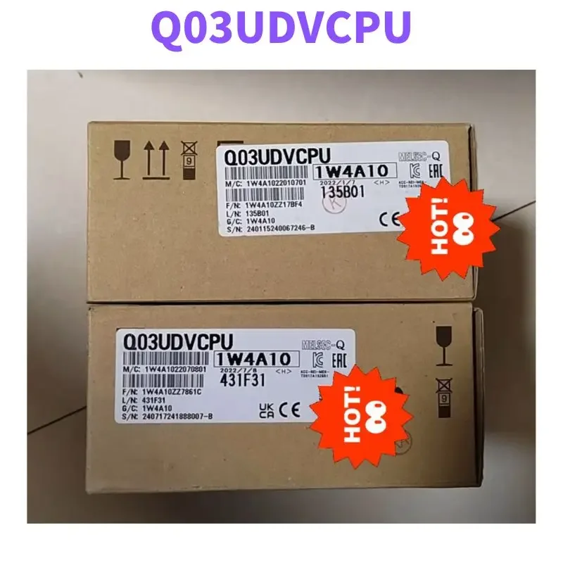 

Q03UDVCPU совершенно новый и оригинальный модуль процессора