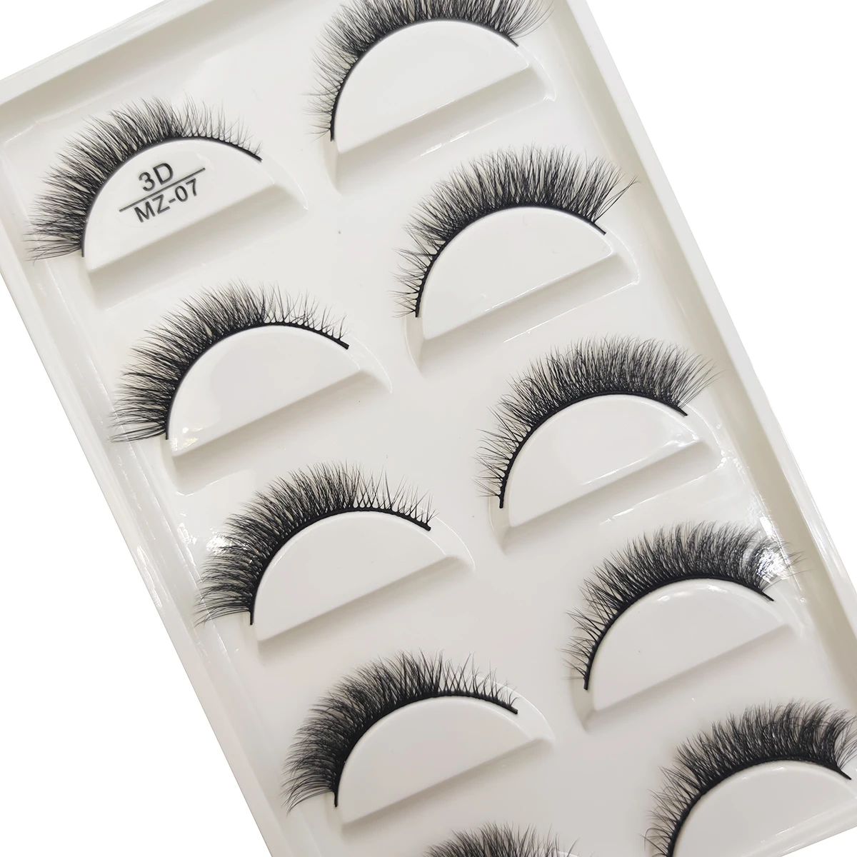 Wholesale 5 Pairs 3D Natural Mink False Eyelashes Makeup Extension Eyelash Fake Eye Lashes Faux Cils Make Up Beauty Cilios 5