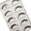 Wholesale 5 Pairs 3D Natural Mink False Eyelashes Makeup Extension Eyelash Fake Eye Lashes Faux Cils Make Up Beauty Cilios 5