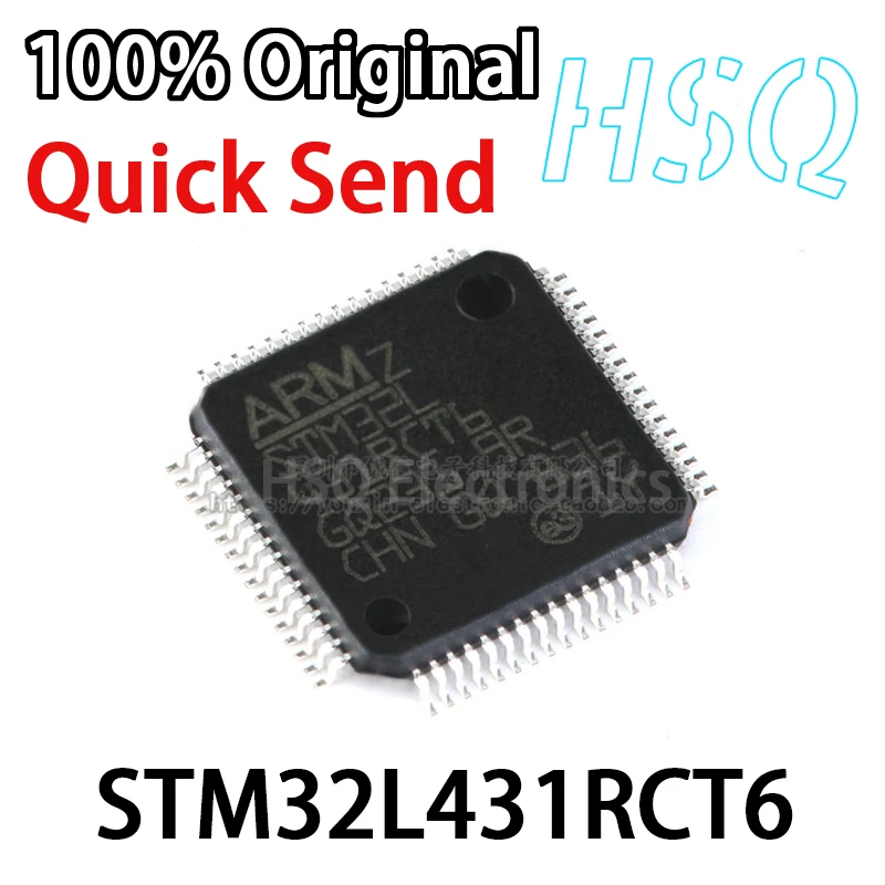 

1PCS Original STM32L431RCT6 STM32L431 LQFP-64 32-bit New MCU