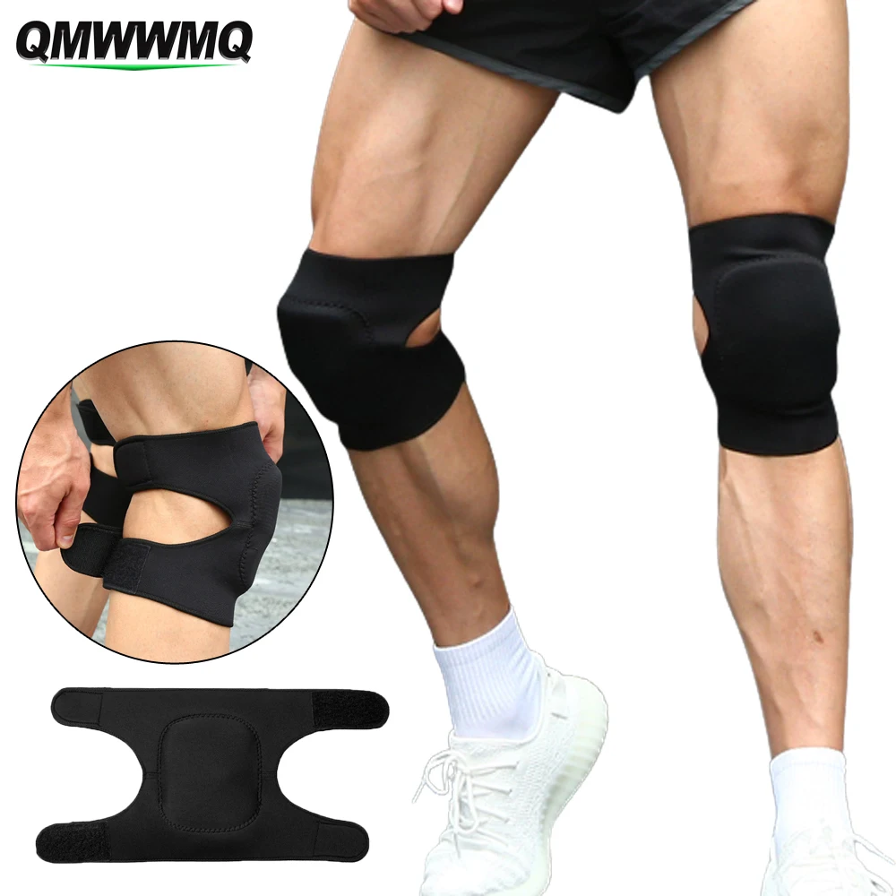 

1Pair Adjustable Knee Pad Soft Sponge Knee Pad for Dancers Volleyball Pads for Tennis,Yoga,Cycling,Running,Dancing Knee Support