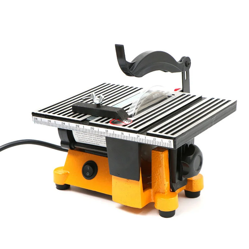 

220V Multifunction Mini Bench Saw For Cutting Wood Copper Aluminium 4" Mini Table Saw Mini Cutting Machine
