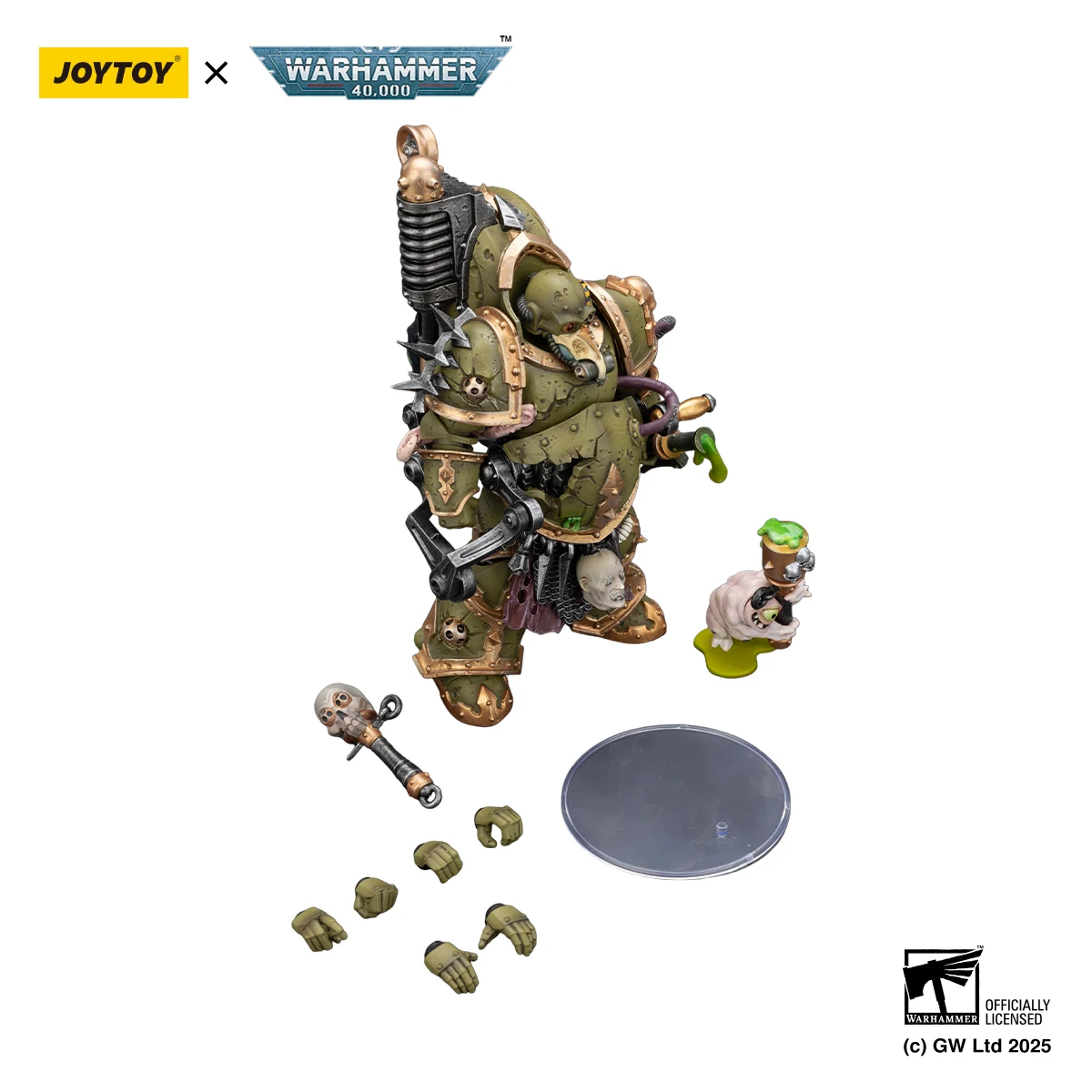 [재고 있음] JOYTOY 워해머 40K 1/18 액션 피규어 데스 가드 폴 블라이트스폰&로드 오브 바이런슬 2개입 애니메이션 모델