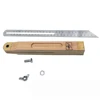 0-22/0-27cm Sliding Angle Ruler T Bevel Hardwood Handle Rotatable Engineer Ruler plastic handle wooden marking gauge Protractor 3