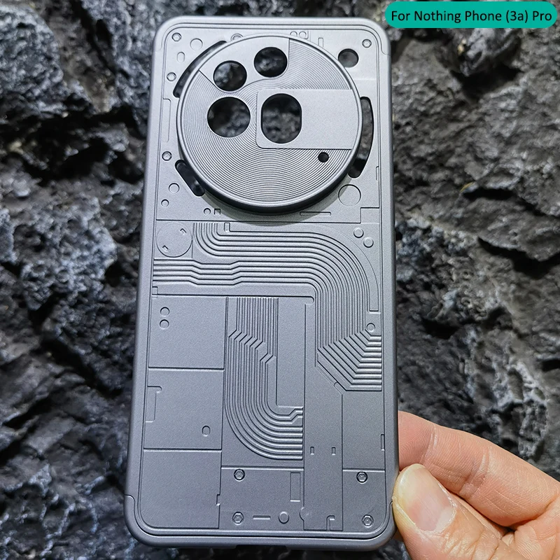 Ultra Thin Matte Frosted Hard Plastic Flashlight Cutout Case