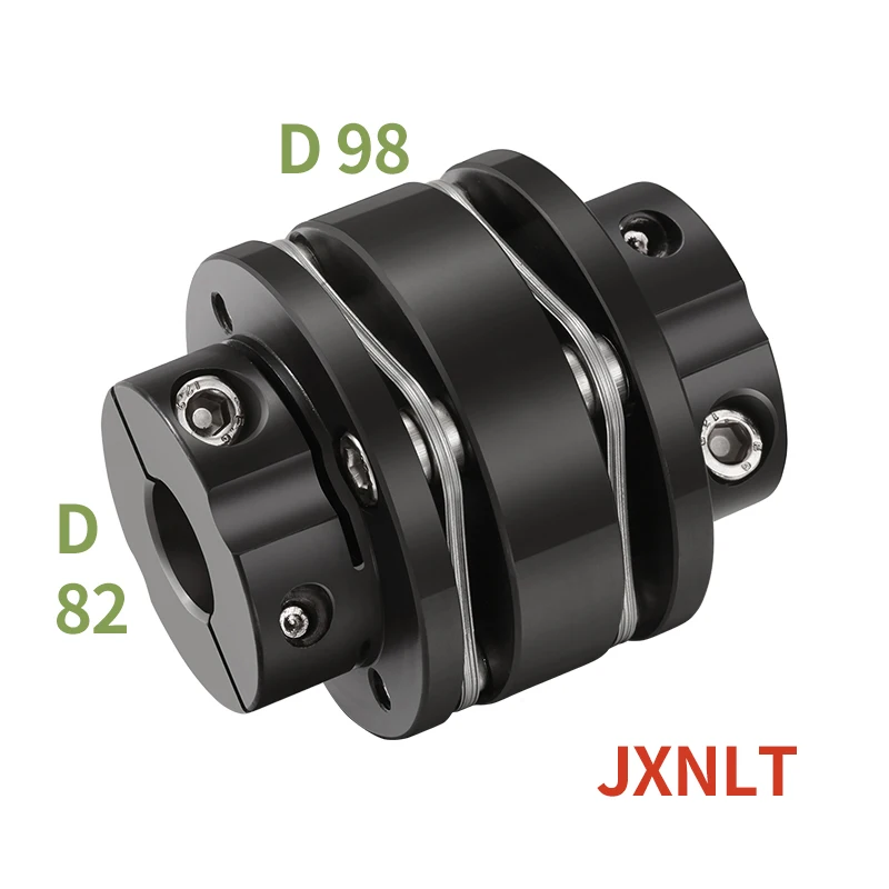 

JXNLT45# steel D82L98 high torque rigid coupling Step type double diaphragm elastic coupling