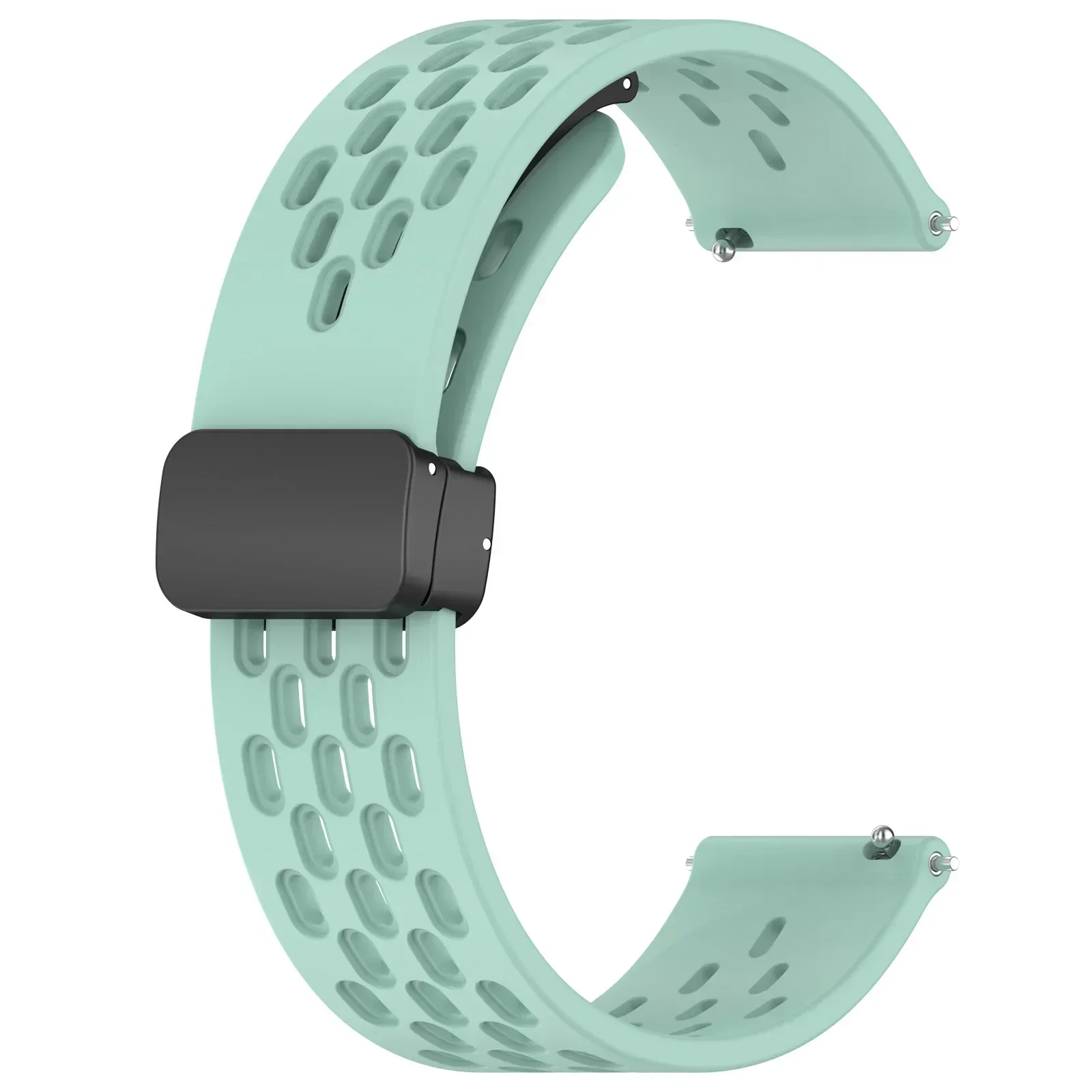 Breathable Silicone Strap with Magnetic Buckle Band