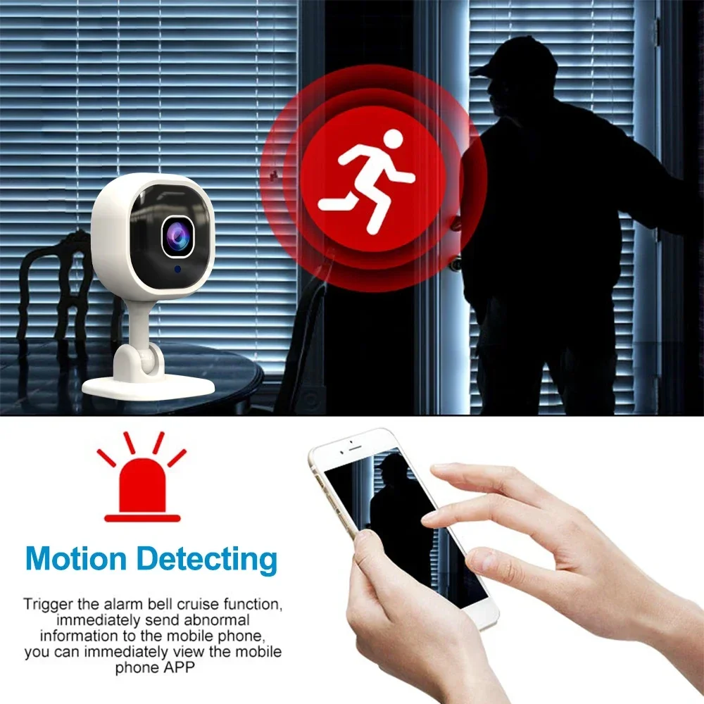 

Motion Detection Night Wireless Cameras Smart Security Camera 1080P for Home Outdoor Security Vision Two-way Audio