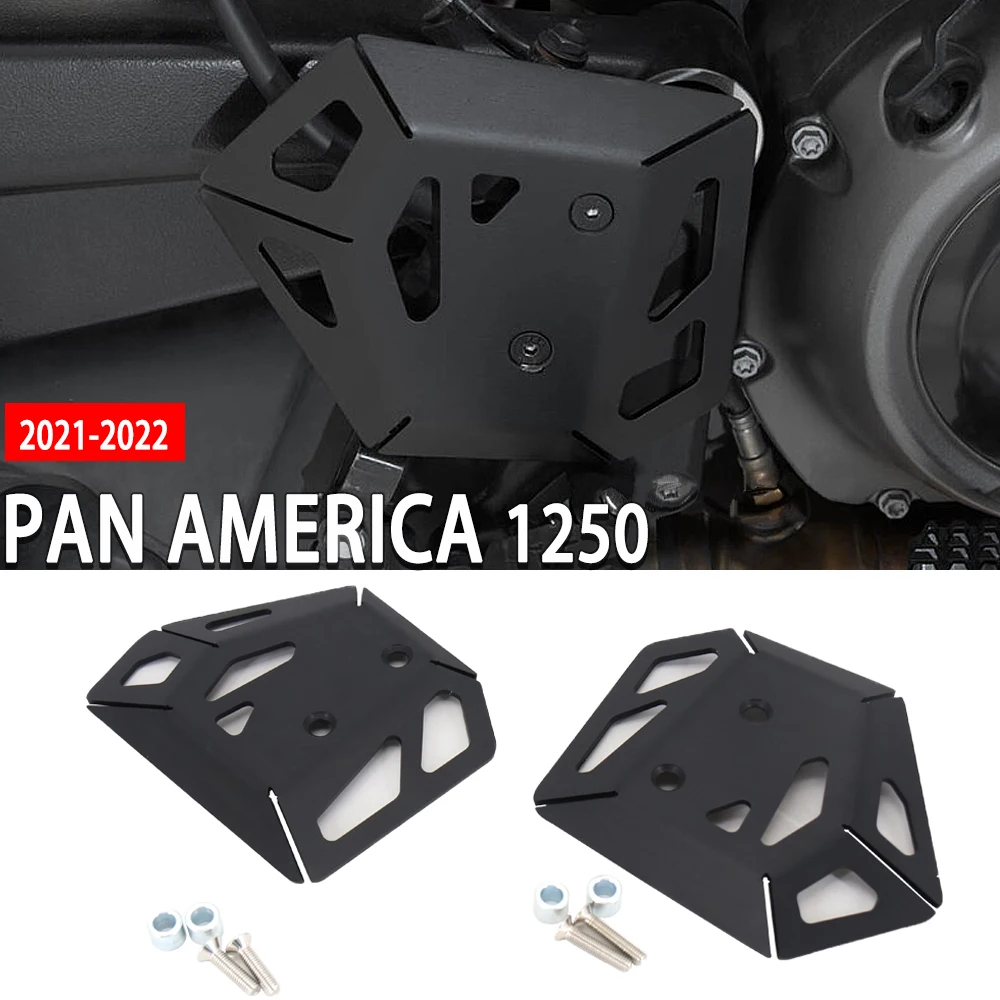 

Motorcycle Accessories Black Rear Brake pump protection Fit For Pan America 1250 PA1250 PAN AMERICA1250 2021 2022