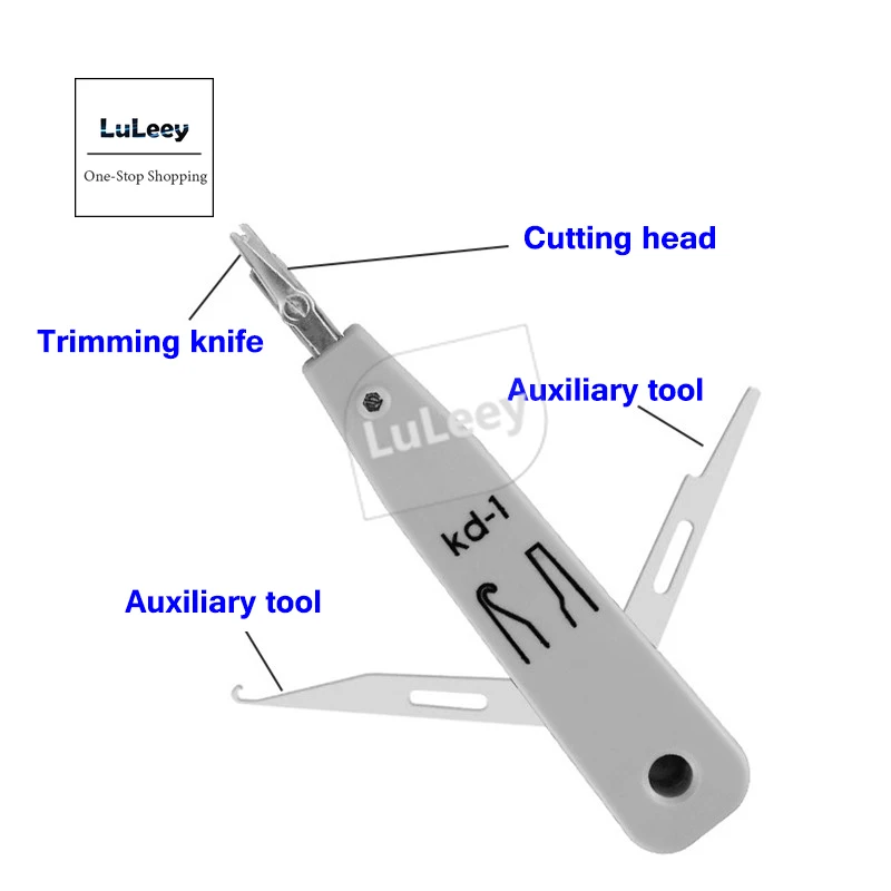 2Pcs Pinze Per Cavi Multifunzione Pinza Per Fresatura Coltello Modulo Di Rete Telefonica Telaio Di Distribuzione Pistole Di Linea Strumenti Per Sala D