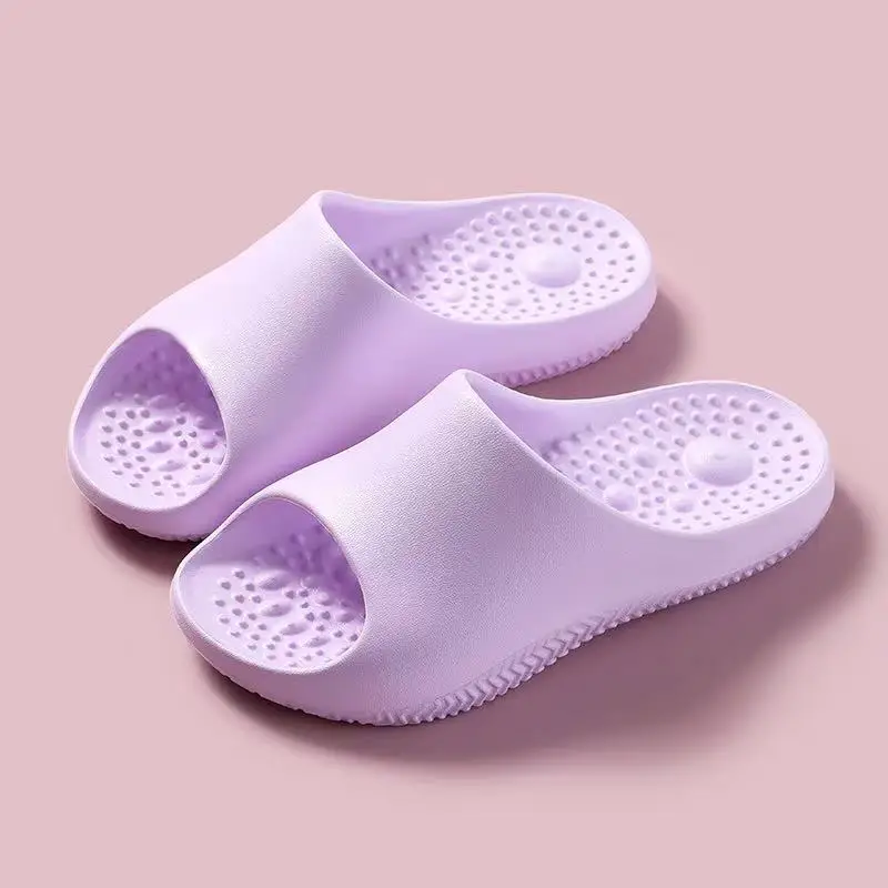 New Woman Summer Beach Light Slippers Home Bathroom Sandals Non Slip Indoor Slides Soft Sole EVA Shoes