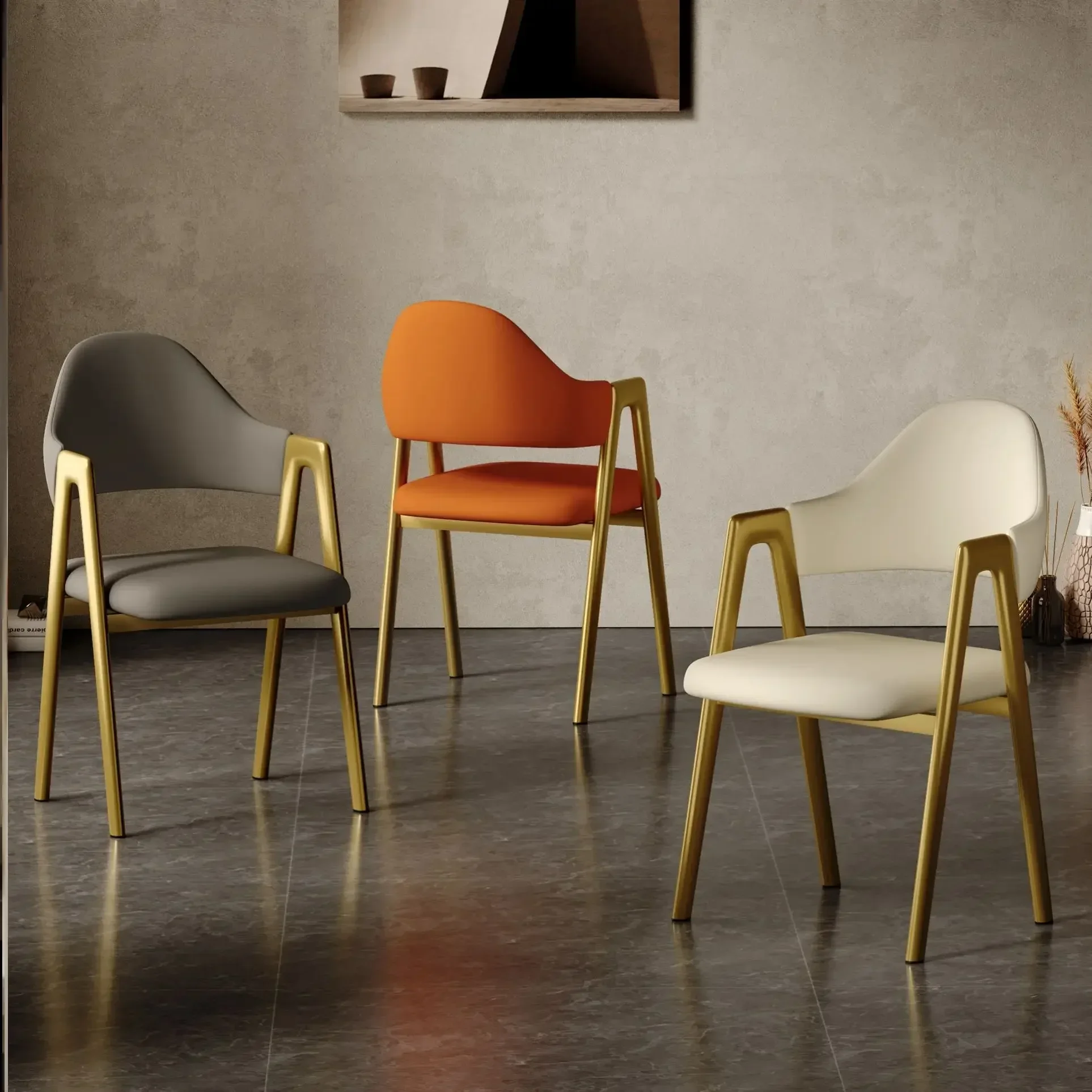 Modern Metal Armchair 3