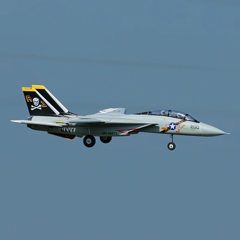 Xfly F-14 Tomcat Fighter Remote Control Aircraft Variable Sweep Wing Jet Dual 40mm Channel Fan Electric Model Fixed Wing Gift 3