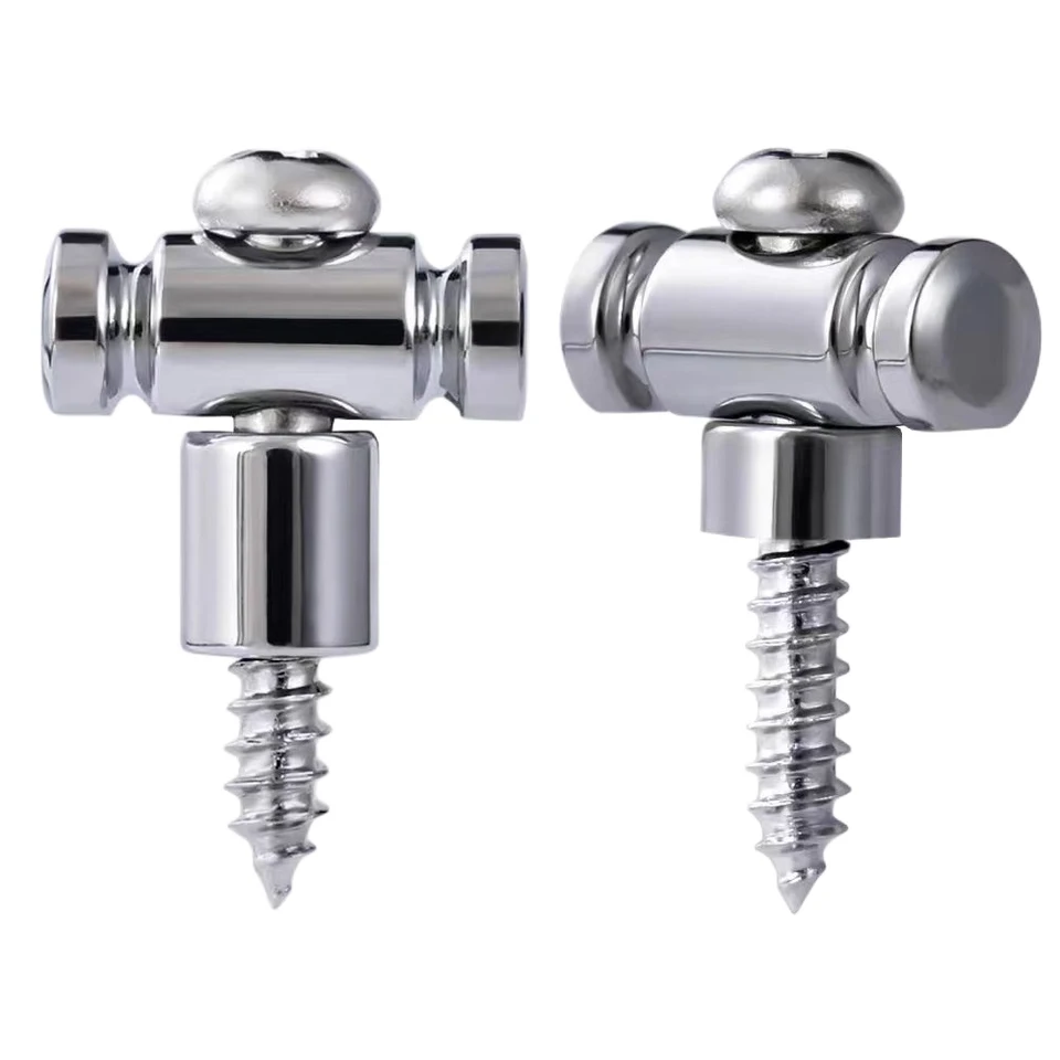 2 Retenedores De Cuerdas Vintage Para árboles Con Tornillo Redondo