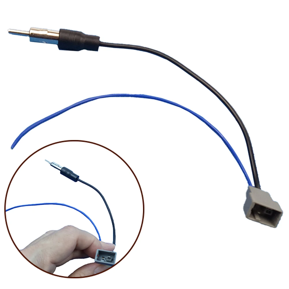 Car Audio Cable Adapter Car Accessories Adapter Cable for Honda Mazda Navigation Stereo Radio AM FM Antenna