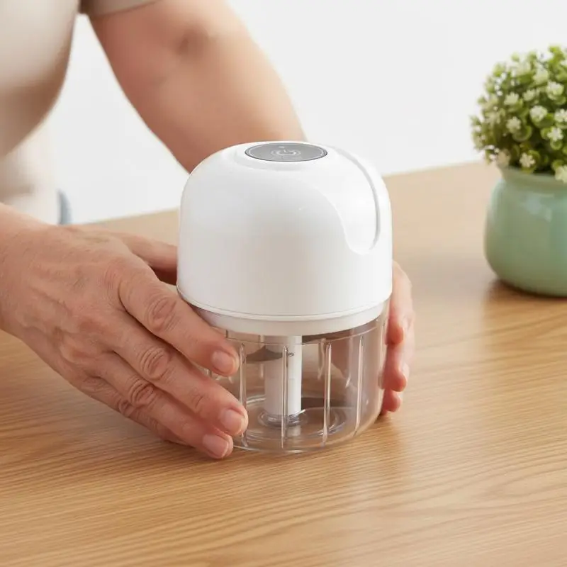 휴대용 이유식 무선 충전식 다용도 음식 조리기 고기 분쇄기 250ml